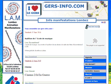 Tablet Screenshot of gers-info.com